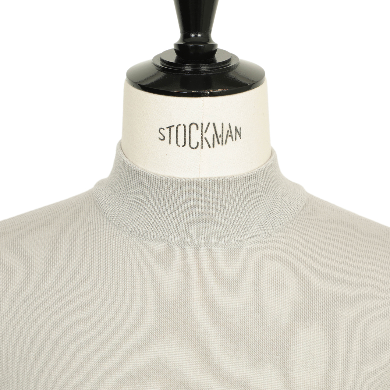 Gran Sasso グランサッソ ニット モックネック ハイゲージ ウール プル